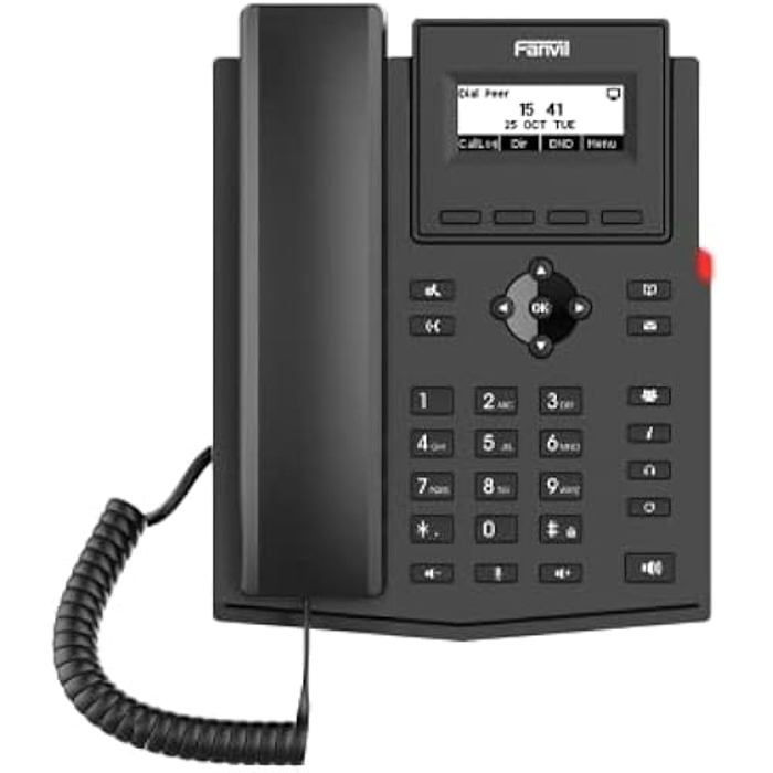 Téléphone IP Fanvil X301G - Noir - Mains libres