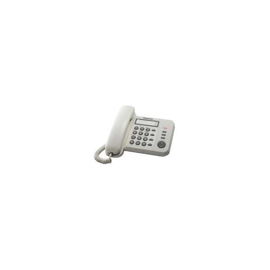 KX-TS520EX1W - Téléphone Filaire Blanc Panasonic