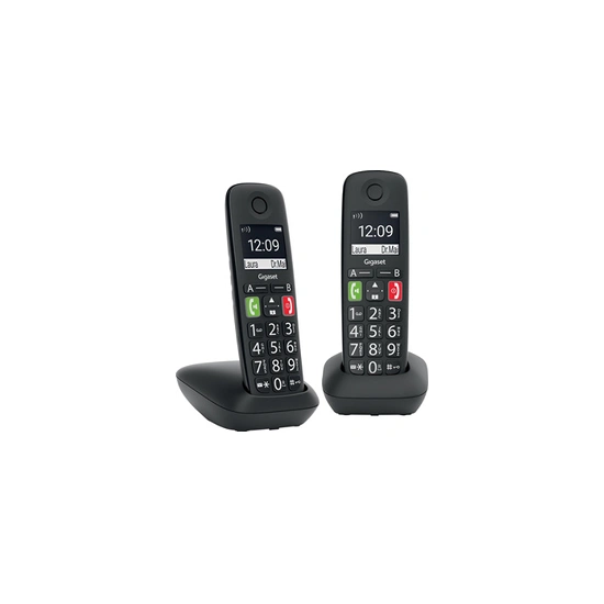 GIGASET E290R BLACK DUO - Téléphone Fixe
