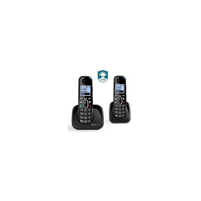 Téléphone sans fil DUO Bigtel 1502 - Amplicomms