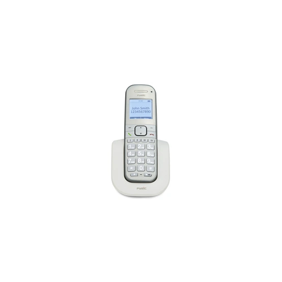 FX-9000 - Téléphone sans fil sénior grandes touches avec 1 combiné, blanc