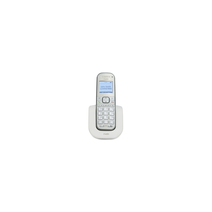 FX-9000 - Téléphone sans fil sénior grandes touches avec 1 combiné, blanc