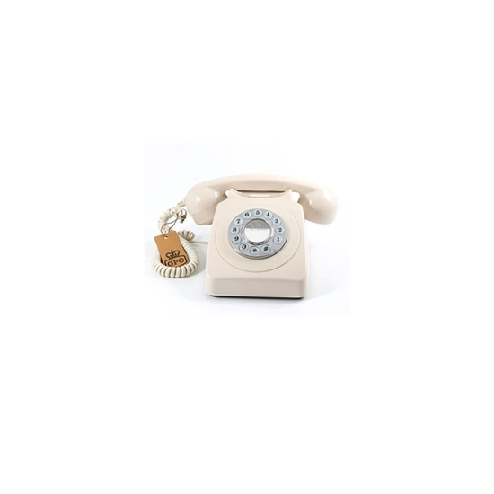 GPO 746 PUSH Ivoire - Téléphone Fixe Rétro