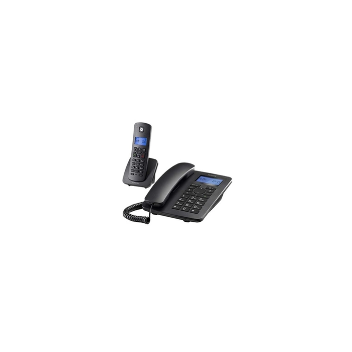 Téléphone Fixe Motorola IC4201 Combo Dect Noir