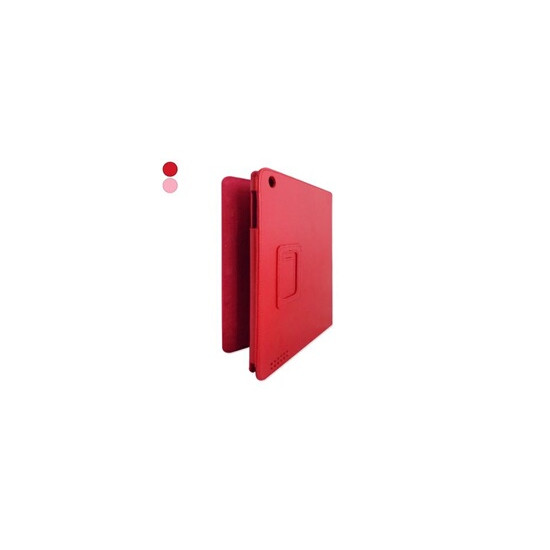 Protection iPad en cuir avec aimant - Marron