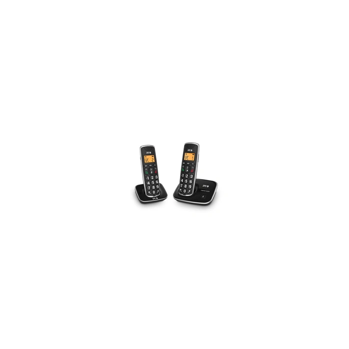 Téléphone Sans Fil 7609N (2 pcs) Noir