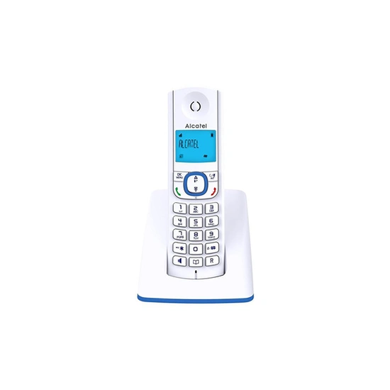 Alcatel Classic F530 - Téléphone sans fil avec ID d'appelant - DECT - (conférence) à trois capacité d'appel - bleu