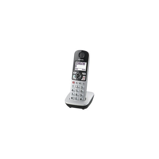 KX-TGE510 - Téléphone sans fil avec ID d'appelant - DECTGAP - noir, argent