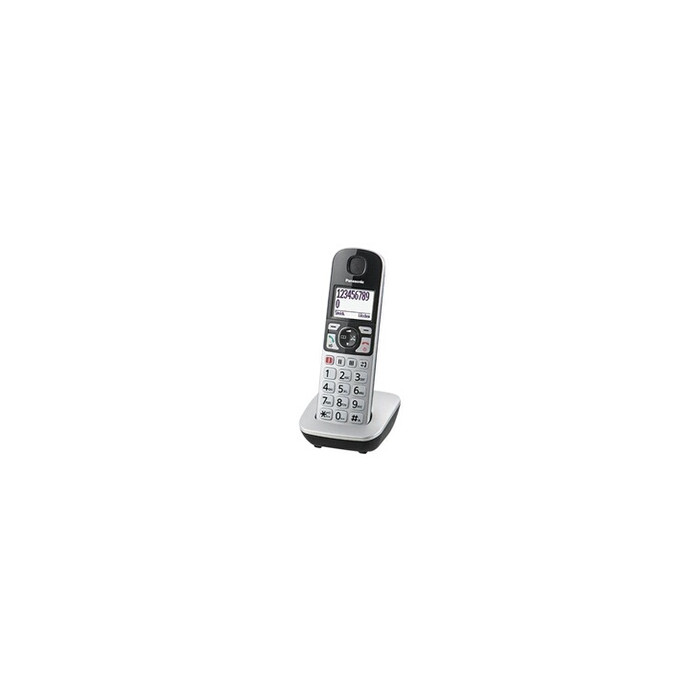 KX-TGE510 - Téléphone sans fil avec ID d'appelant - DECTGAP - noir, argent