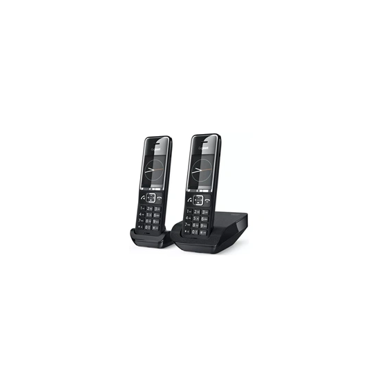 Téléphone sans fil duo Gigaset COMFORT550-DUO-BLACK