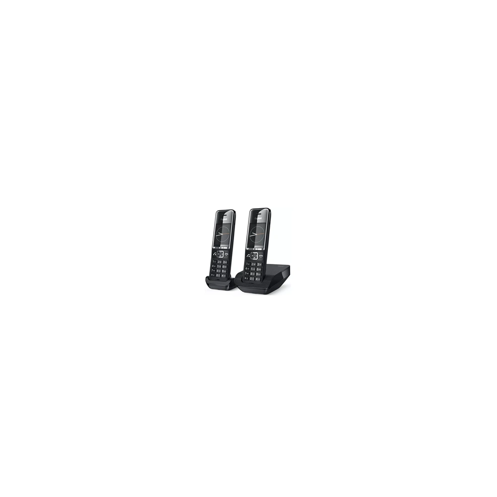 Téléphone sans fil duo Gigaset COMFORT550-DUO-BLACK