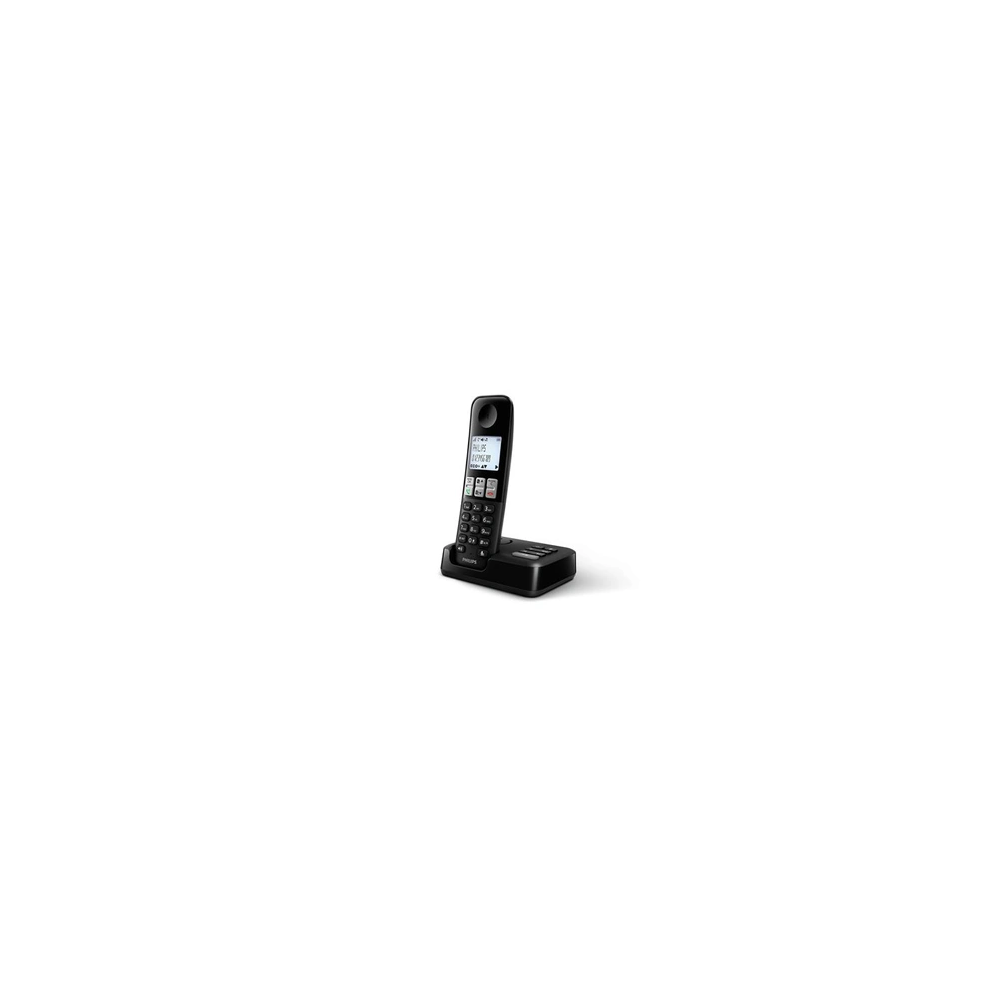 Philips D2551B/01 - Téléphone DECT sans fil noir