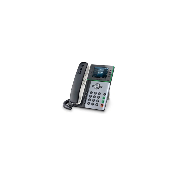 Poly Edge E350 - Téléphone VoIP SIP Bleu Nuit