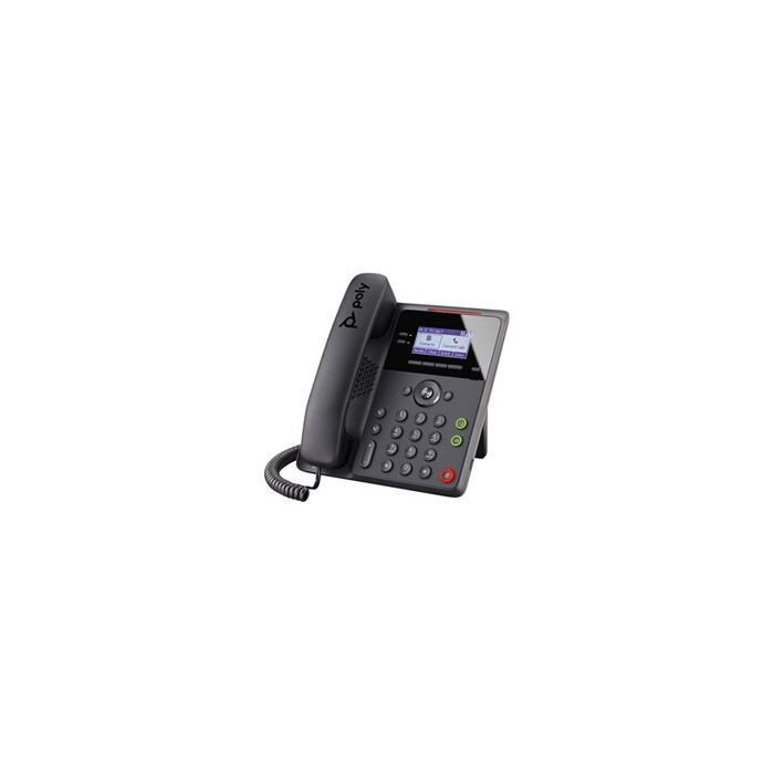 Poly Edge B10 - Téléphone VoIP avec ID d'appelant/appel en instance - à 5 voies capacité d'appel - SIP, SDP - 8 lignes