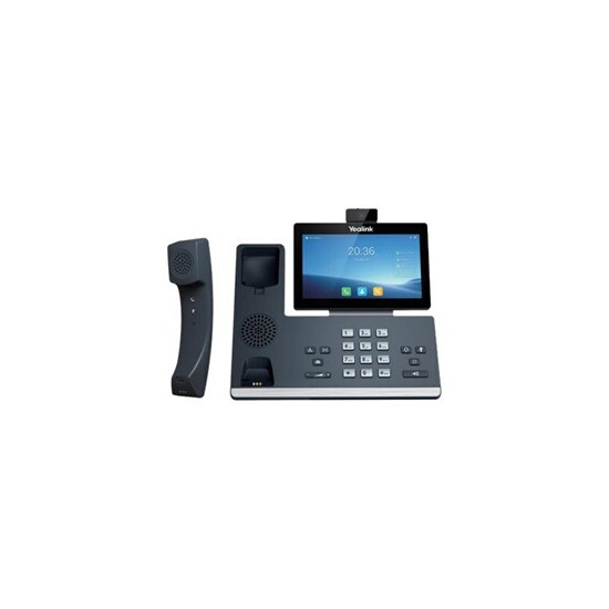 SIP-T58W Pro with camera - Téléphone VoIP - avec Interface Bluetooth avec ID d'appelant - 10 parties capacité d'appel - SIP, SIP