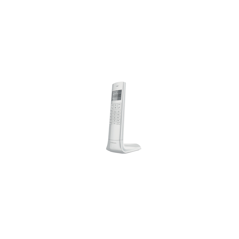 LUXIA 150 BLANC GRIS - Téléphone SOLO DECT