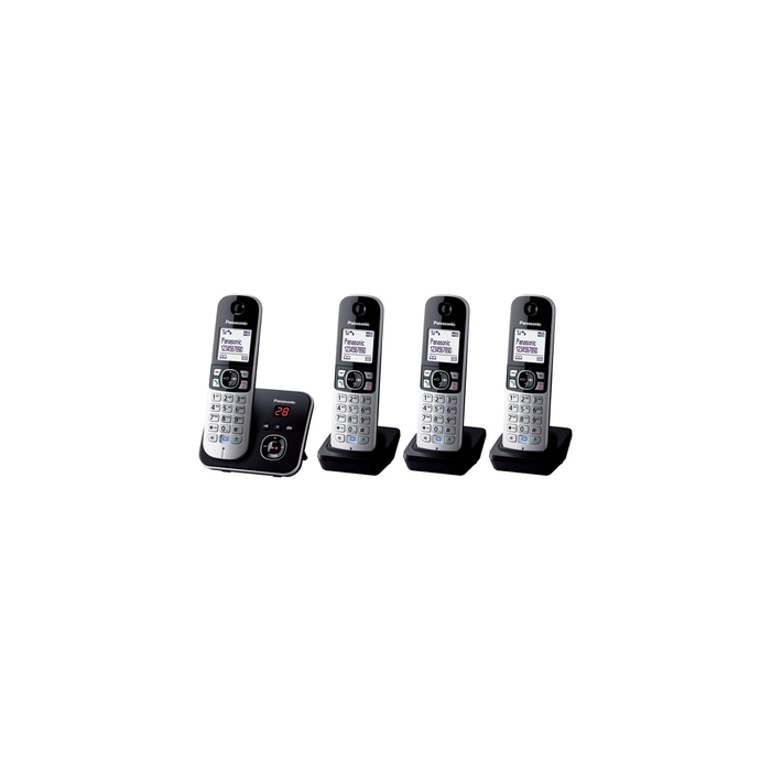 Panasonic KX-TG6824FRB - Téléphone sans fil DECT