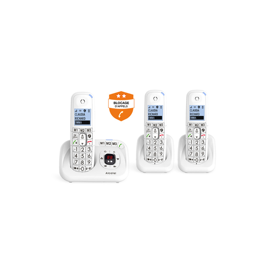 DECT XL785 Trio avec Répondeur - Alcatel