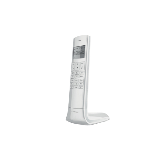 LUXIA 150 BLANC GRIS - Téléphone DECT Logicom
