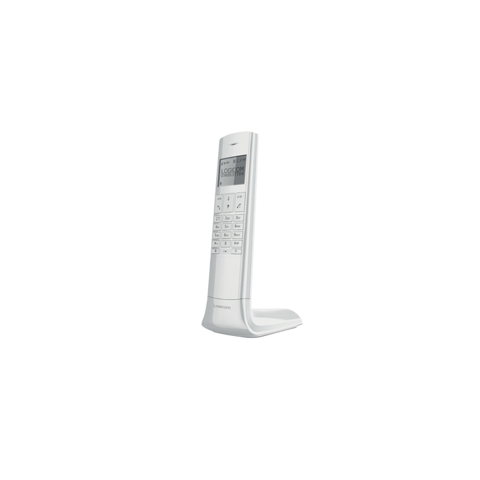 LUXIA 150 BLANC GRIS - Téléphone DECT Logicom