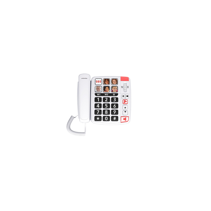 Téléphone XTRA 1110 Swissvoice - Confort et Accessibilité