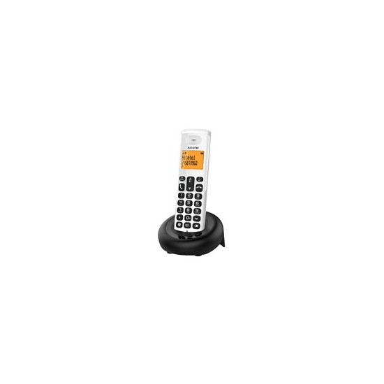 Téléphone DECT Alcatel E160 - Noir, Blanc