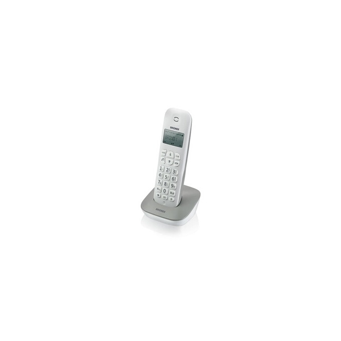 Téléphone sans fil GALA 32989 Blanc Gris - Brondi