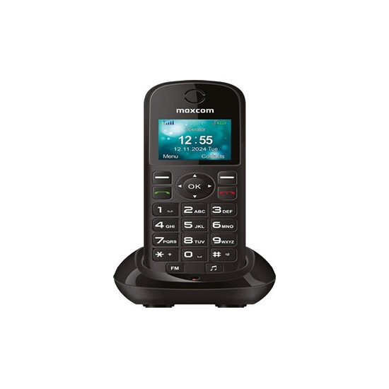 Téléphone fixe MM35D SE Noir - Maxcom