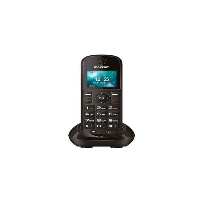 Téléphone fixe MM35D SE Noir - Maxcom
