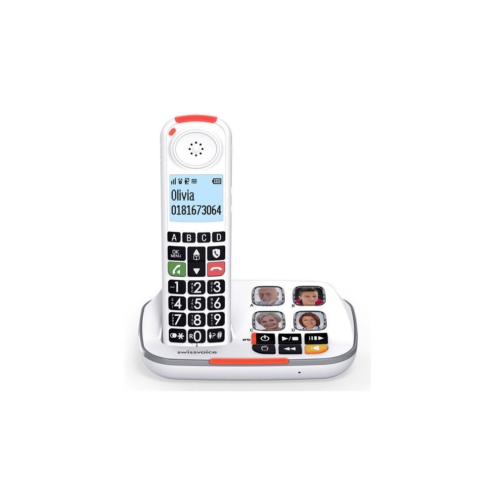 Téléphone sans fil Swissvoice Xtra 2355 Blanc