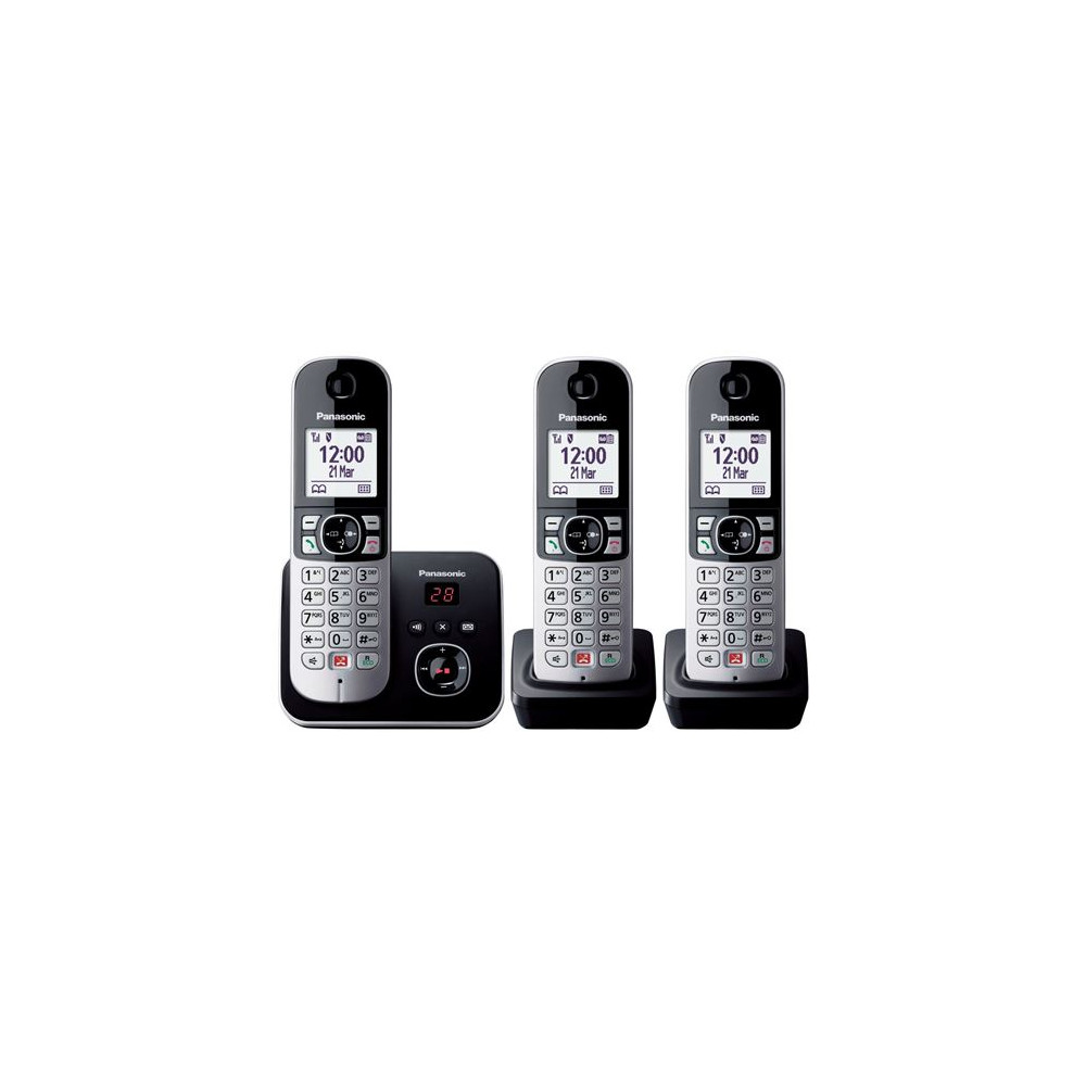 Téléphone fixe sans fil Trio Panasonic KX-TG6863