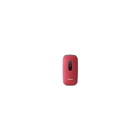Panasonic KX-TU446EXR 6,1 cm (2.4") 110 g Rouge Téléphone pour seniors