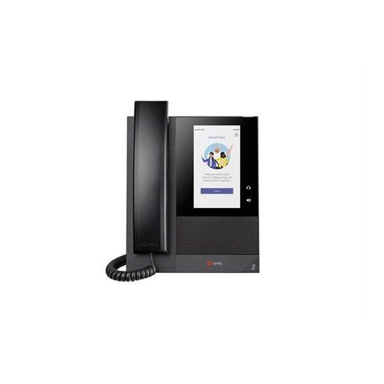 HP Poly CCX 400 - Pour Microsoft Teams - téléphone VoIP avec ID d'appelant/appel en instance - SIP, SDP - 24 lignes - noir
