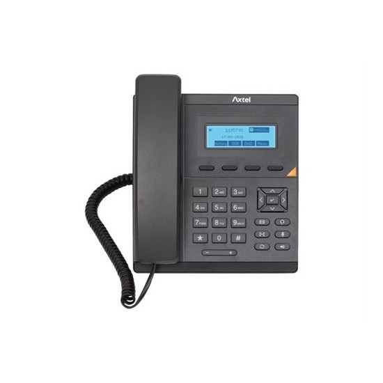Axtel AX-200 - Téléphone VoIP avec ID d'appelant - à 5 voies capacité d'appel - SIP, SIP v2, SRTP, ZRTP, RTCP-XR, VQ-RTCPXR