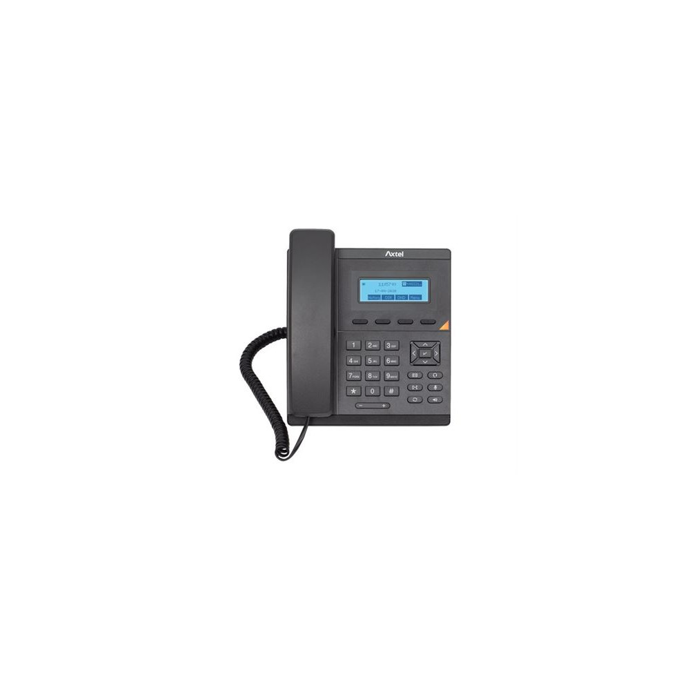 Axtel AX-200 - Téléphone VoIP avec ID d'appelant - à 5 voies capacité d'appel - SIP, SIP v2, SRTP, ZRTP, RTCP-XR, VQ-RTCPXR