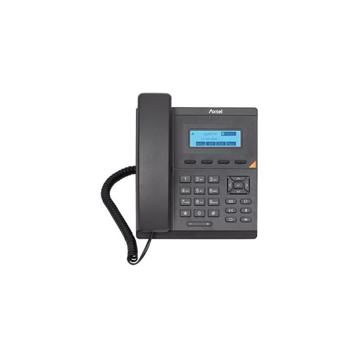 Axtel AX-200 - Téléphone VoIP avec ID d'appelant - à 5 voies capacité d'appel - SIP, SIP v2, SRTP, ZRTP, RTCP-XR, VQ-RTCPXR