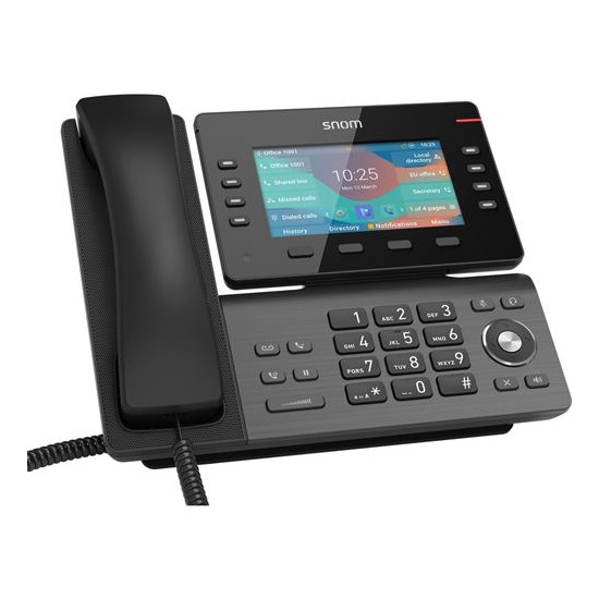 Téléphone IP Snom D862 LCD noir