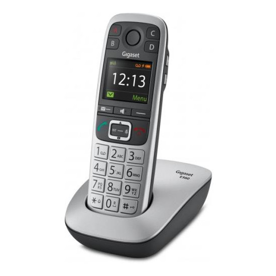 Téléphone fixe sans fil Gigaset E560 Argent