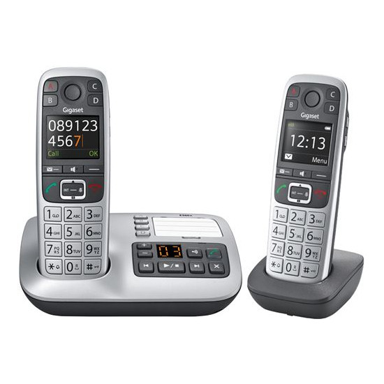 Gigaset E560A Duo - Téléphone sans fil avec répondeur