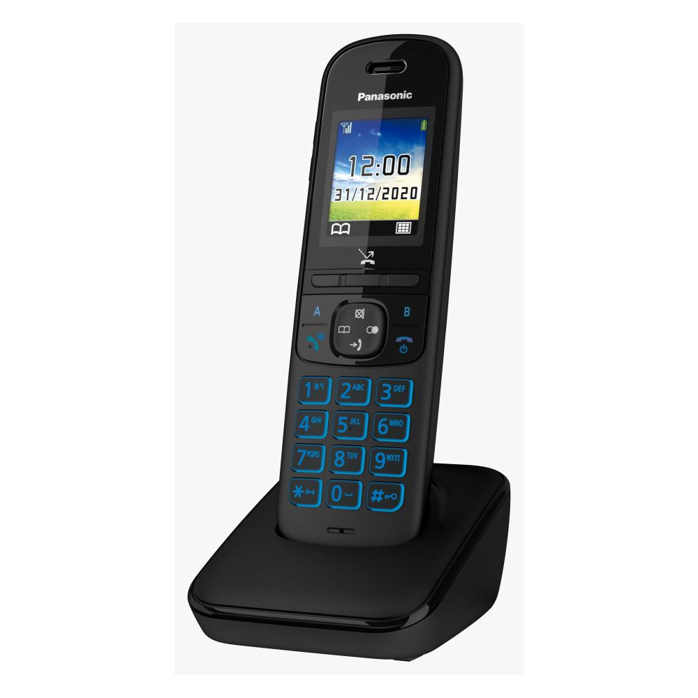 Téléphone sans fil Panasonic KX-TGH710 Noir