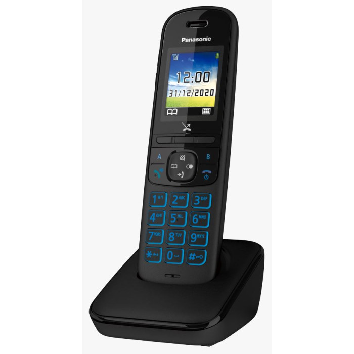 Téléphone sans fil Panasonic KX-TGH710 Noir