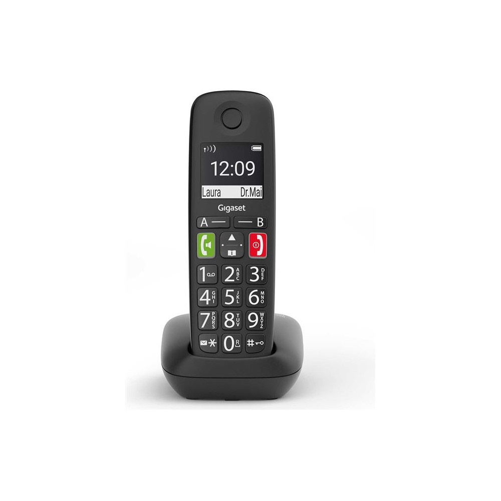 GIGASET E290R BLACK MONO - Téléphone sans fil