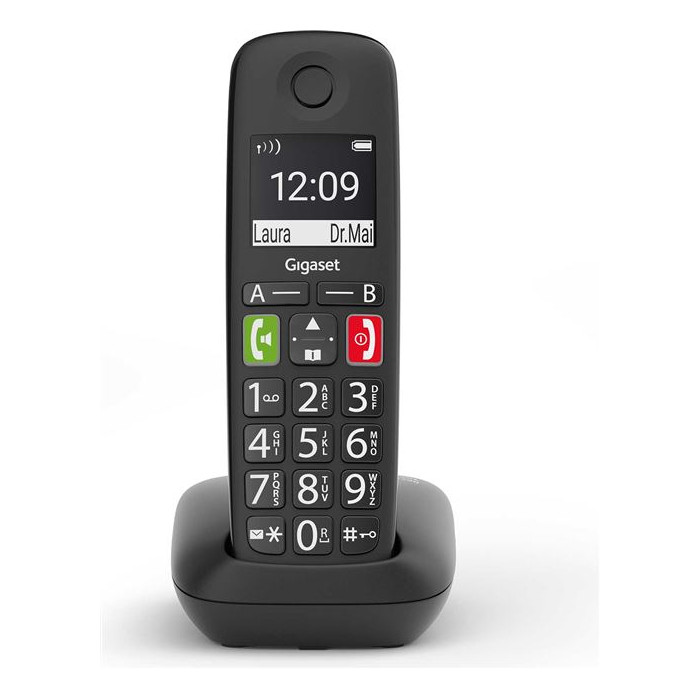 GIGASET E290R BLACK MONO - Téléphone sans fil
