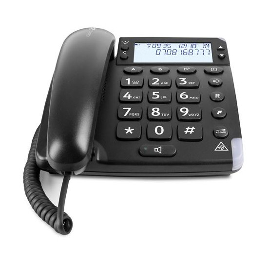 DORO Magna 4000 - Téléphone Filaire Noir