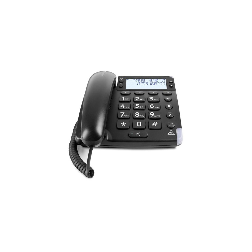 DORO Magna 4000 - Téléphone Filaire Noir