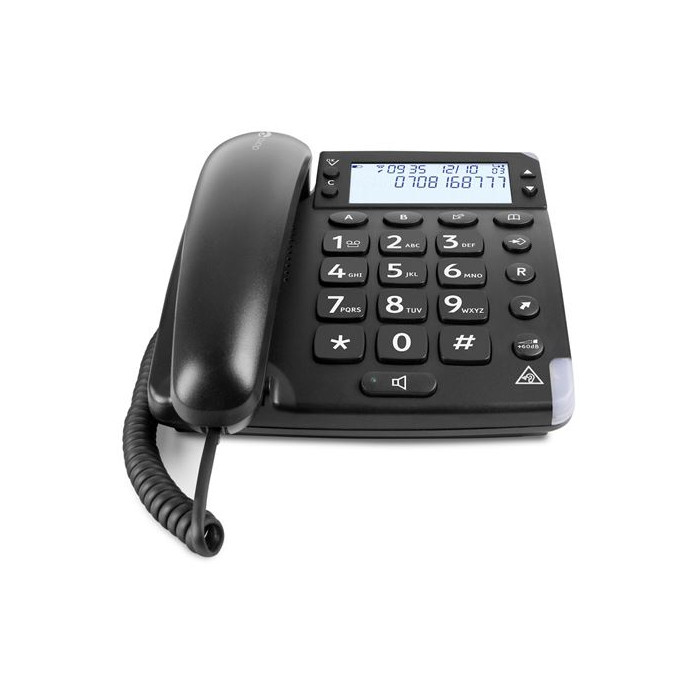DORO Magna 4000 - Téléphone Filaire Noir