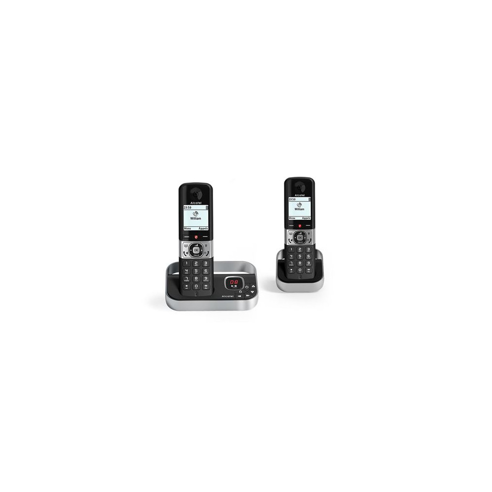 Téléphone fixe sans fil Alcatel F890 Voice Duo Noir