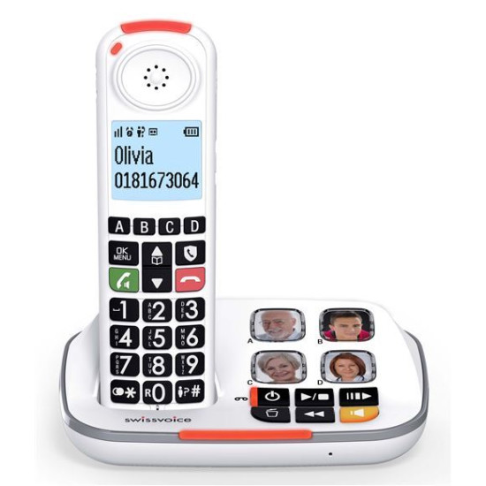 Téléphone sans fil Swissvoice Xtra 2355 Blanc