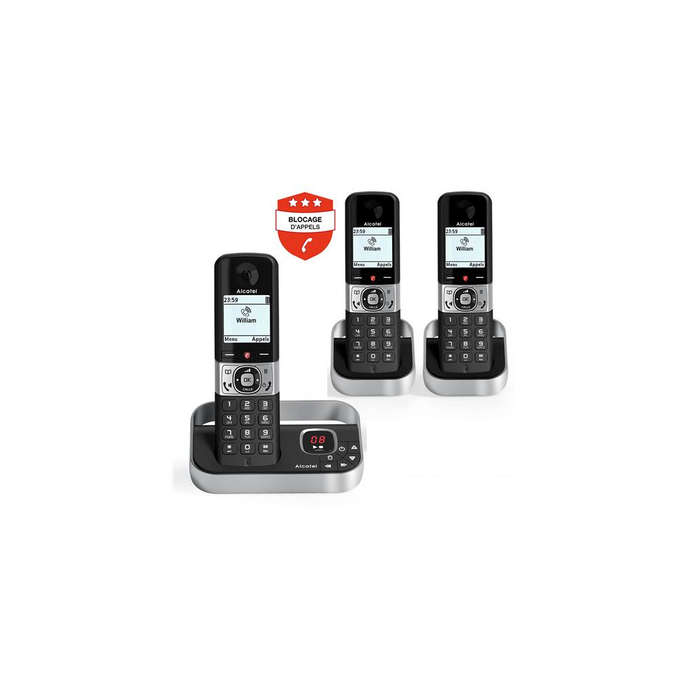 Pack téléphone sans fil Alcatel F890 Voice Trio