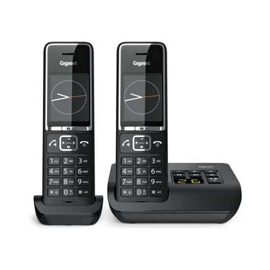 Téléphone sans fil Gigaset Comfort 550A Duo Noir